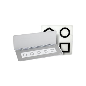 Good-Lite Vision Testing Aids Flip Book: LEA SYMBOLS® Low Contrast Test - 10M Symbols - Standard Order Flip Book: LEA SYMBOLS® Low Contrast Test - 10M Symbols