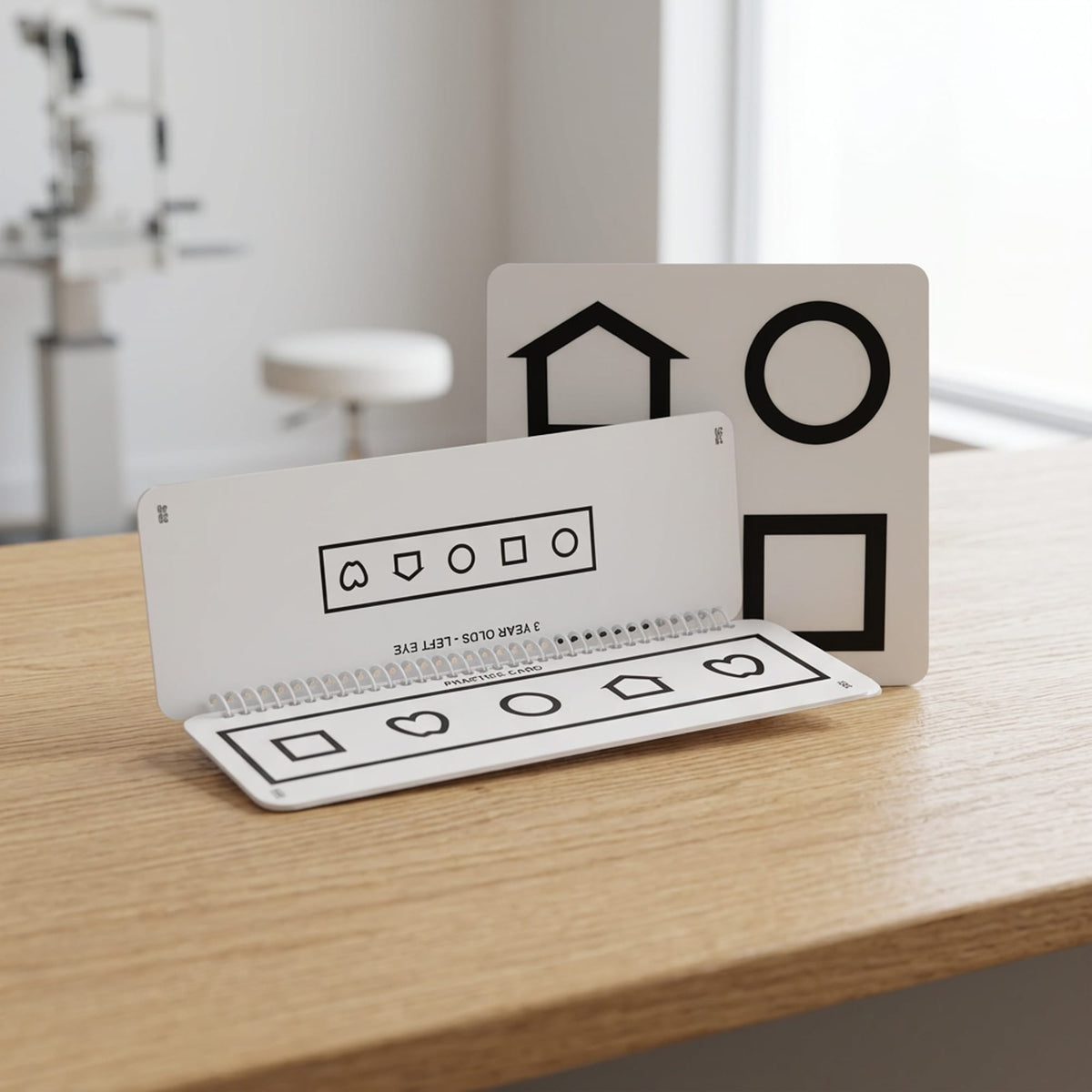 Good-Lite Vision Testing Aids Flip Book: LEA SYMBOLS® - MASSTest Format (10ft/3m)