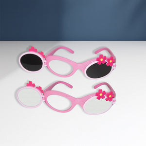 Good-Lite Vision Testing Aids Occluder Glasses: Flip-Up - Pink Blossom