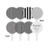 Good-Lite Vision Testing Aids Paddles: LEA GRATINGS® a Preferential Looking Test - Set Paddles: LEA GRATINGS® a Preferential Looking Test