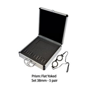 Good-Lite Vision Testing Aids Prism: Flat Yoked Set 38mm - 5 pair Prism: Flat Yoked Set 38mm