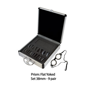 Good-Lite Vision Testing Aids Prism: Flat Yoked Set 38mm - 9 pair Prism: Flat Yoked Set 38mm