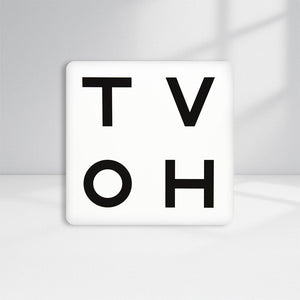 Good-Lite Vision Testing Aids Response Panel: HOTV - White Opaque