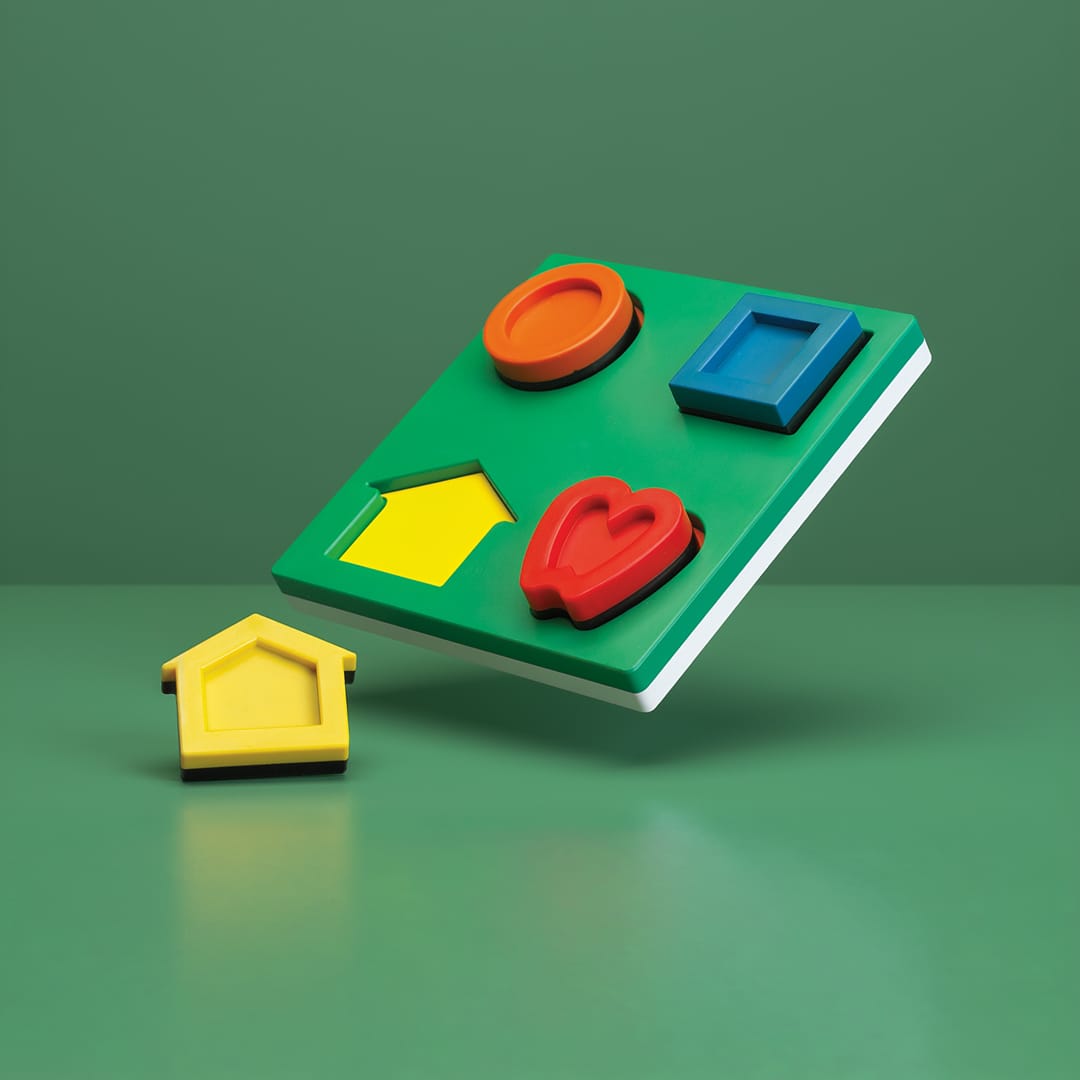 Good-Lite Vision Testing Aids Response Panel: LEA SYMBOLS® 3-D Puzzle Set