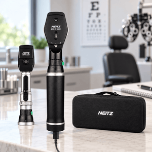 Neitz Diagnostic Aids Neitz BXα-RC USB / RX LED Direct Ophthalmoscope & Streak Retinoscope Set